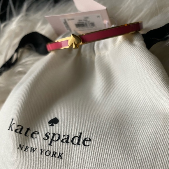 NWT Kate spade pink and gold bracelet - Picture 4 of 8